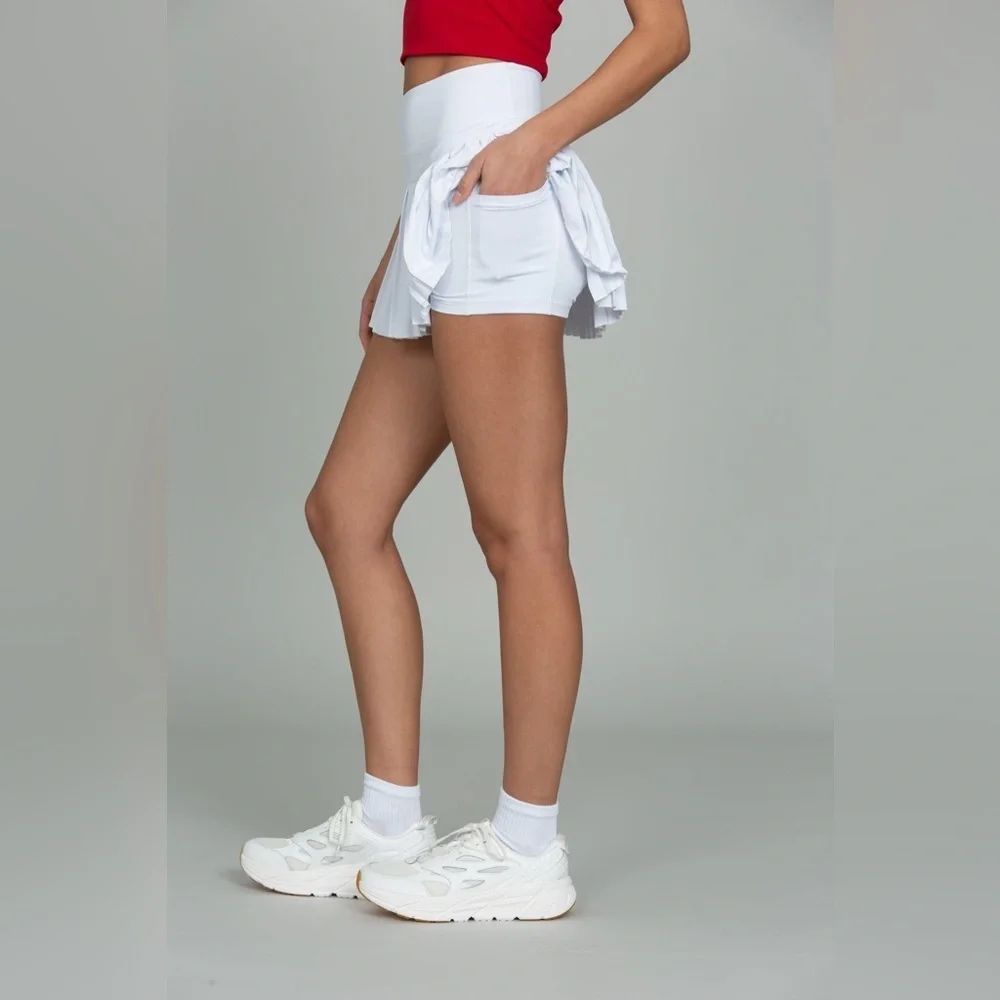 OFF-WHITE PLEATED TENNIS SKIRT size M - Picture 5 of 12